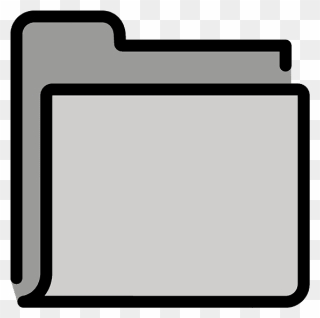 File Folder Emoji Clipart - Png Download