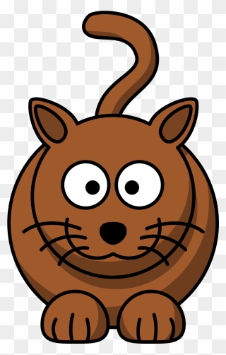 Brown Cat Clipart - Png Download