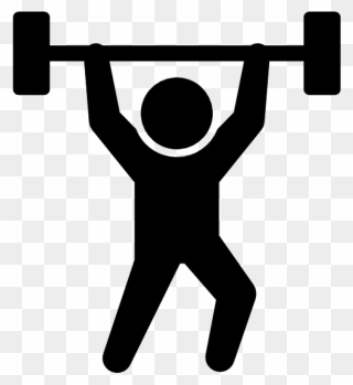 Fitness Centre Weight Training Physical Fitness Exercise - Weight Training Clipart