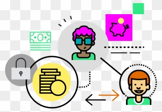 Decode Decentralized Citizen Owned Data Ecosystem Clipart