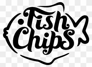 Chip Drawing Fish And - Fish And Chips Clipart