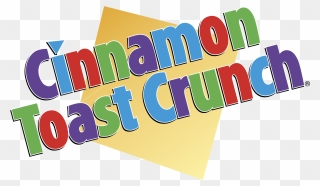 Transparent Toast Svg - Cereal Cinnamon Toast Crunch Logo Clipart