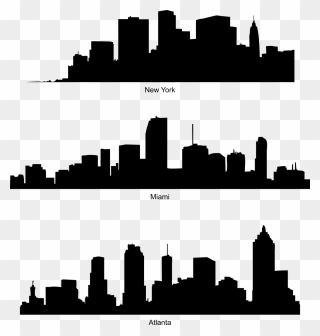 Atlanta Skyline Svg Clipart