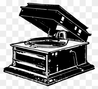 Old Record Player - Clip Art For Record Player - Png Download
