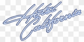 Hotel California Download Free Clip Art With A Transparent - Eagles Hotel California Logo - Png Download