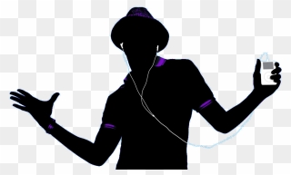 Relevant Youth Ministry - Ipod Listening To Music Clipart