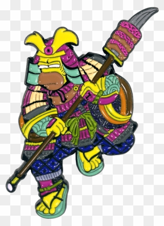 Homer Samurai Clipart