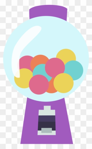 Gumball Machine Clipart Bubble Gum - Bubblegum Transparent Background - Png Download