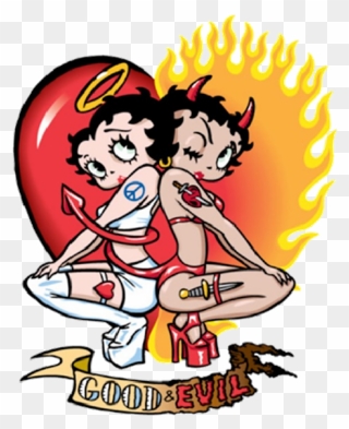 29 Angel Clipart Betty Boop Free Clip Art Stock Illustrations - Alice Angel And Betty Boop - Png Download