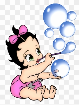 Transparent Clipart Betty Boop - Картинка Малыш Нарисованный - Png Download