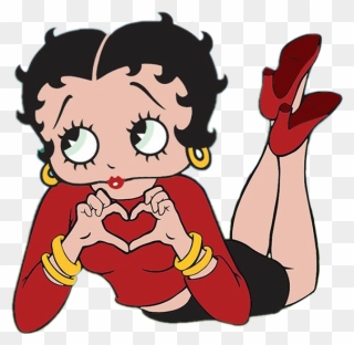 Betty Boop Cartoon Clipart