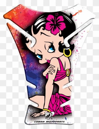 Betty Boop Red Clipart
