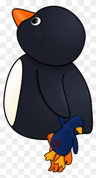 Baby Penguin Vector - Clip Art - Png Download
