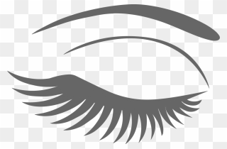 Cat Eyes With Lashes Clipart Png Divine Hair Salon - Eyebrow And Lash Png Transparent Png