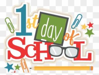First Day Of School Images - 1st Day Of School Clipart - Png Download
