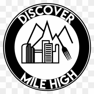 Discover Mile High - Circle Clipart