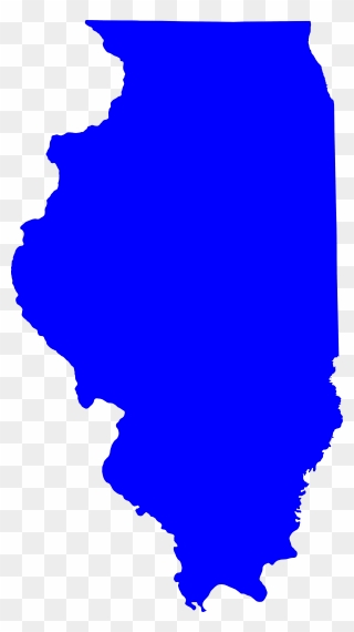 File Map Of Illinois - Illinois Map Png Clipart