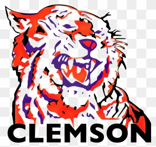 Clemson Tigers Mascot Vector Clipart