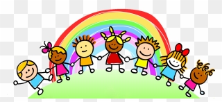 Christian Preschool Lutheran Church Of Our Redeemer - Kids Rainbow Clipart - Png Download