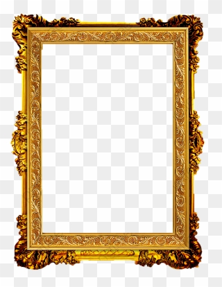 Gold Frame Hd Png Clipart