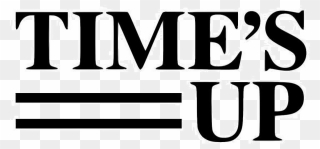 Times Up Movement Logo Clipart