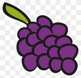 Grapevine Clipart Violet - Grape Animation - Png Download