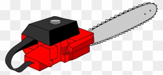 Electric Chainsaw - Chain Saw Clipart - Png Download