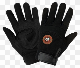 Hot Rod Gloves - Leather Clipart