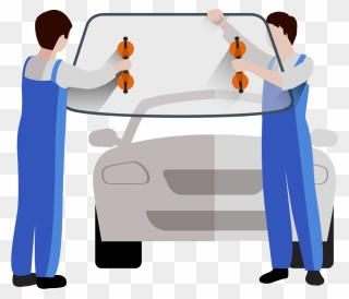 Windshield Replacement - Windshield Clipart