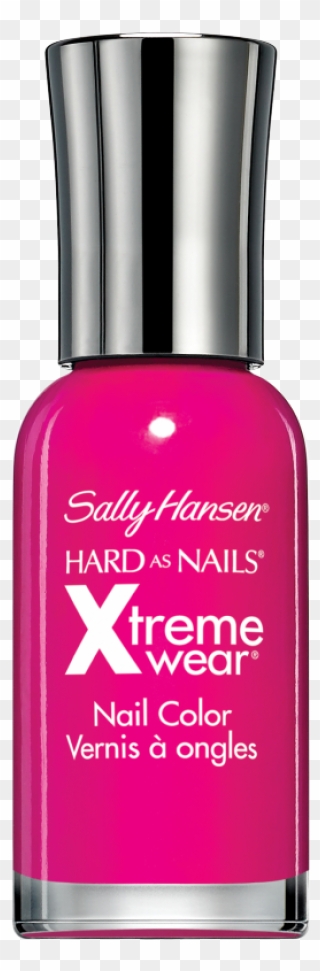Nail Polish Bottle Png - Sally Hansen Hard As Nails Xtreme Wear Pink Punk Clipart