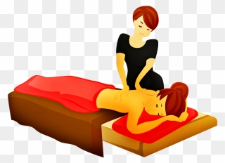 Clip Art Massage Therapist - Png Download