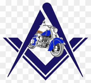 Masonic Bike - Square And Compass Logo Clipart
