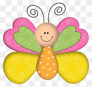 Borboleta Cute Png Clipart