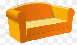 Angle,sofa Bed,couch - Sofa Clipart - Png Download