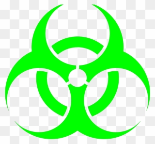 Nuclear Explosions Svg Clip Arts - Biological Hazard Symbol Png Transparent Png