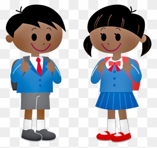 School Boy And Girl Clipart Png Transparent Png