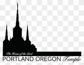 Portland Oregon Temple Latter Day Saints Temple The - Walt Disney World Clipart