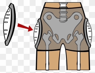 Hip Protector Clipart