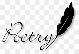 Poetry Clipart Cursive, Poetry Cursive Transparent - Transparent Poetry ...
