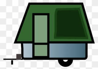 Pop Up Tent Camper Clipart
