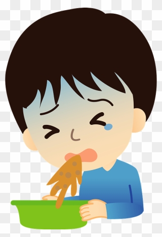 Nausea Vomiting Clipart - 吐き気 が する イラスト - Png Download