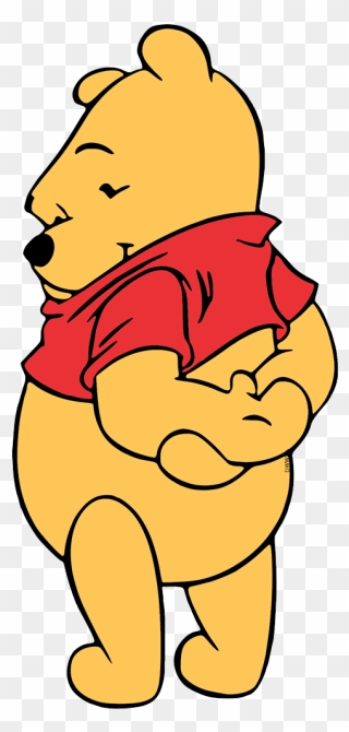 Winnie The Pooh Back View Clipart