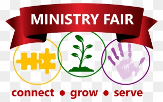 Information Clipart Opportunity - Ministry Fair Connect Serve Grow - Png Download
