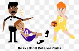 Violation In Basketball Clipart