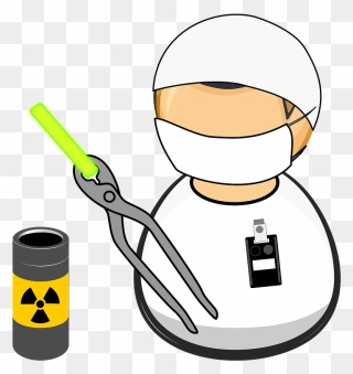Nuclear Facility Worker Clipart - Nuclear Clipart - Png Download