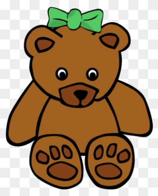Flash Card Teddy Bear Clipart