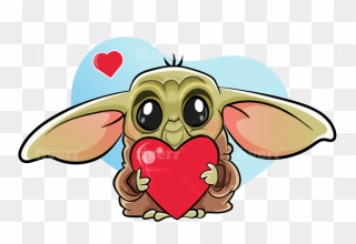 Create A Cute Baby Yoda For You By Gerdoo - Cartoon Clipart