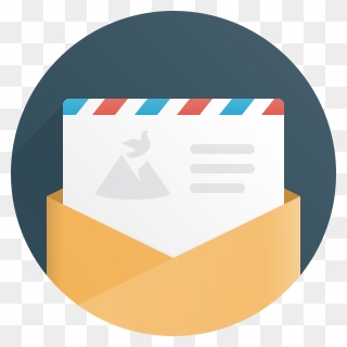 Flying Email Clipart , Png Download - Letter Gif Png Transparent Png