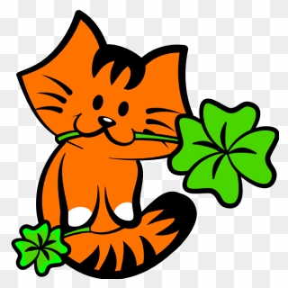 Kiki Adores Lucky Four Leave Clovers Clipart