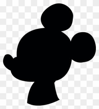 Disney Mickey Mouse Silhouette Clipart